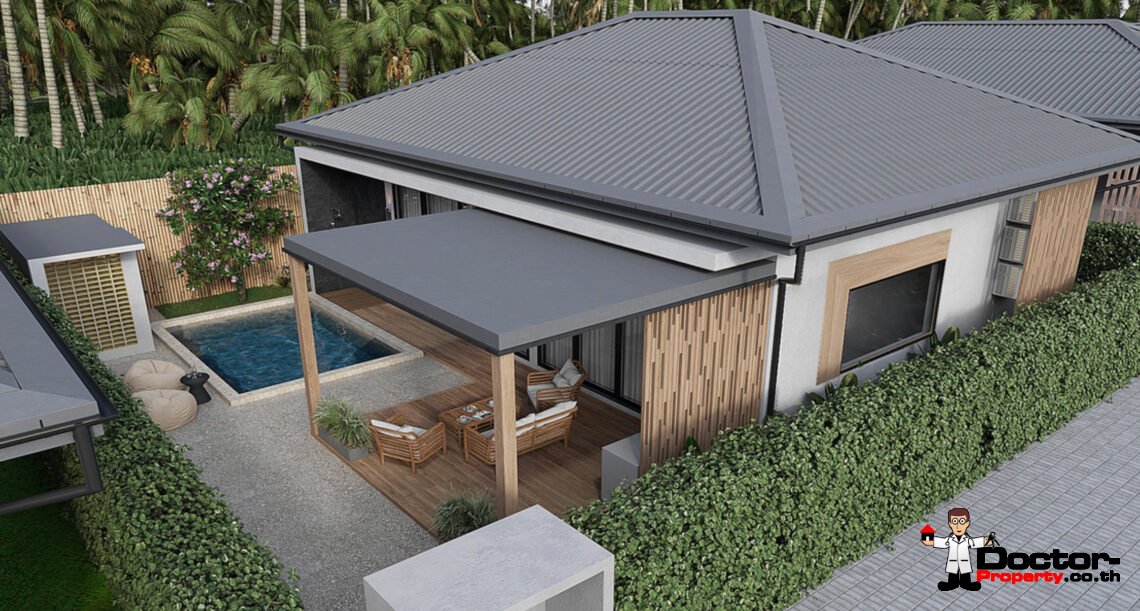 2-3 Bedroom Pool Villa in Bo Phut, Koh Samui – For Sale